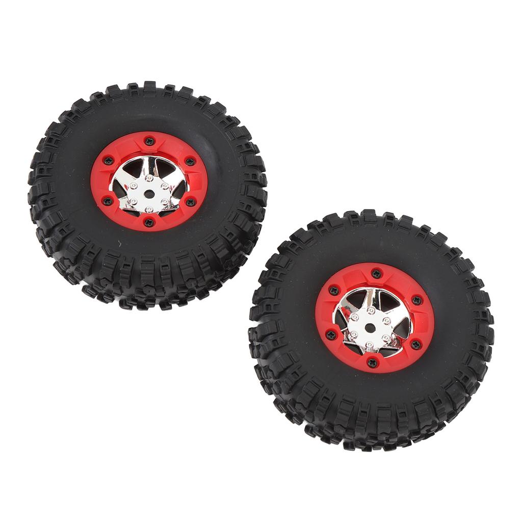 2 buc. Cauciuc Roată Stângă Mașină RC Ușor Cauciuc Anvelopă Roată de Rezervă pentru WLtoys 124006 12427 12423