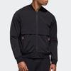 Adidas Jackets Men's Black Stand Collar Moderate GF4030
