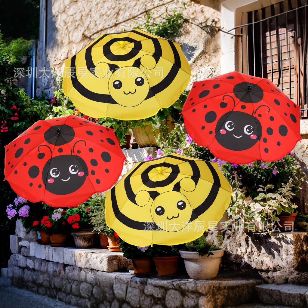 Popular Plant Sunshade Flower Potted Plant Sunscreen Umbrella Heat Insulation Outdoor Plant Floor Insert Umbrella Company