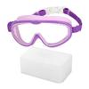 Kids' Swimming Goggles Silicone Seal Swim Goggles Kids' Anti-fog Swimming Goggles with Clear View Waterproof Pool for Children