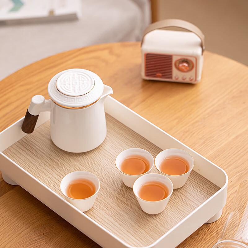 Sush Ceramic Quick Cup Travel Tea Set