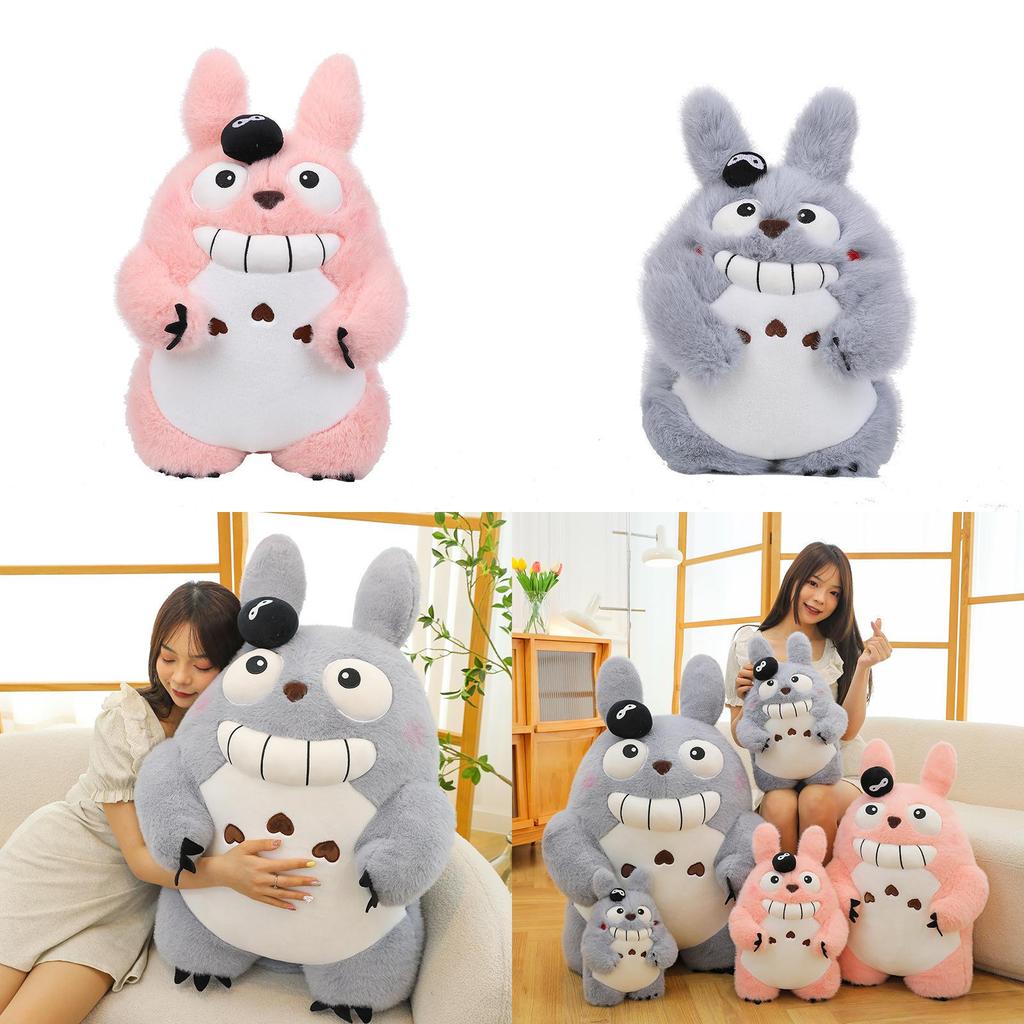 Cartoon Totoro Plush Toy Cute High-quality Stuffed Animal Doll**