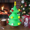 3D Printed Rotating Christmas Tree Ornament - Creative Desktop Decoration Model
