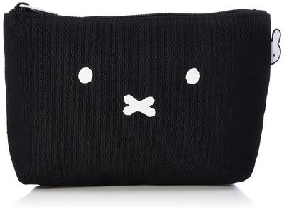 [Siffler] Miffy Canvas Multi-Pouch TRC7100 M Size: B98. Face Black
