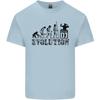 Evolution of a DJ Music DJing Vinyl Decks Unisexs Light Cotton TShirt