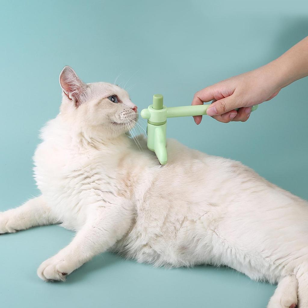 Katzenkamm Sanft Bequem Rutschfest Leichtgewichtige Bürste Hundehaarbürste für Haustierdusche Innen Außen Welpe Kätzchen Zuhause Massage