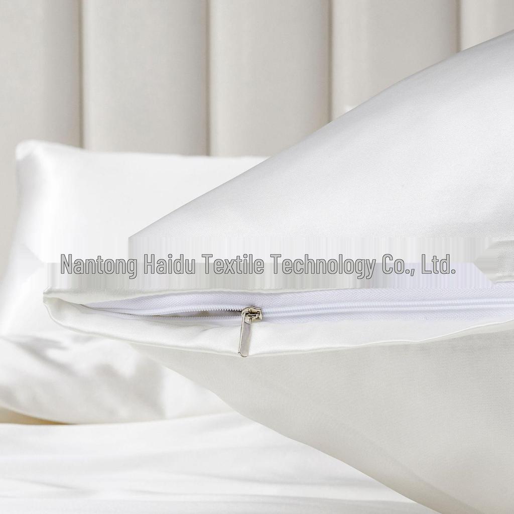Satin Silk 3-Piece Bedding Set: Duvet Cover, Pillowcase, Pillow Core Cover