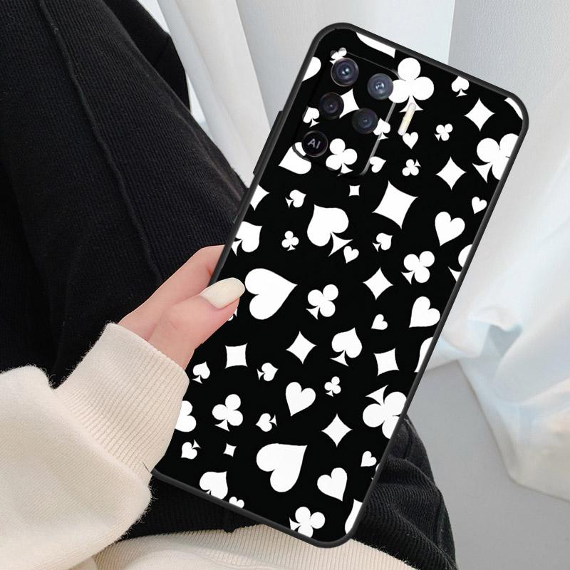 CASINO PLAYING CARDS Case For Oppo A18 A38 A58 A78 A98 A80 A60 A40 A96 A76 A16 A94 A74 A54 A15 A17 A57 A77 A5 Pro