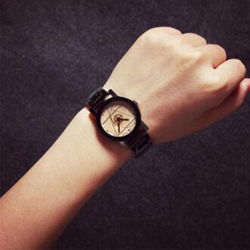 

Розкішний чоловічий годинник SOXY. Чорний компас, кварцовий годинник із нержавіючої сталі Women білий