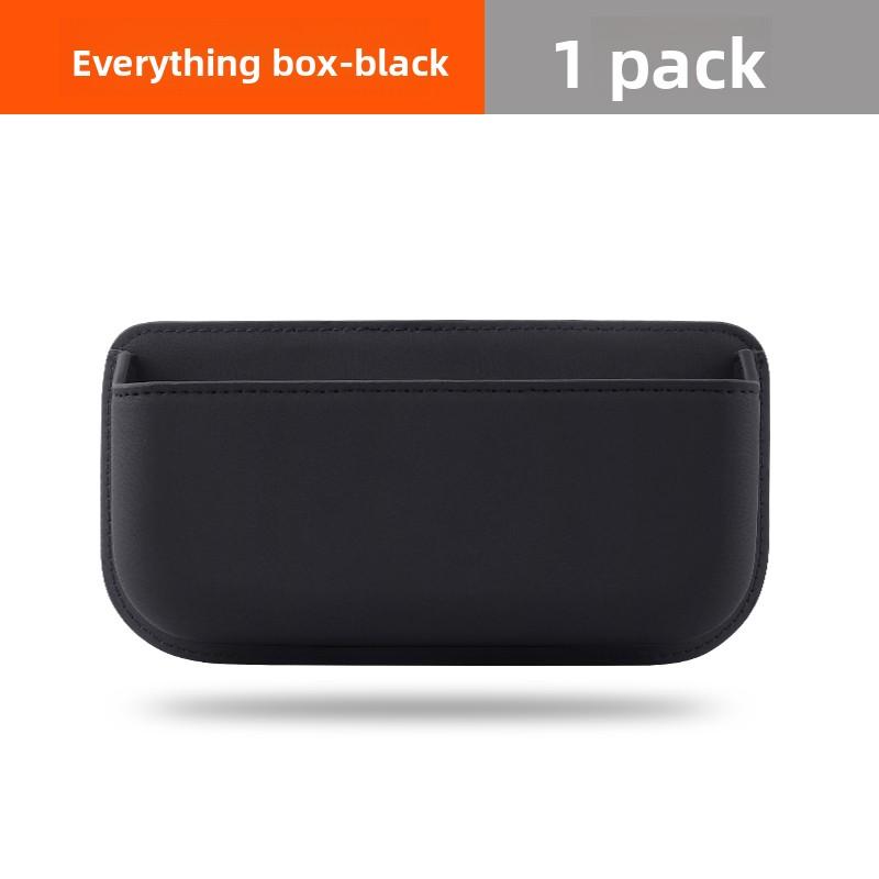 Car Center Console/ Door Organizer Pocket Multifunction Storage Box For Cards Phone Key Collecting Case Sticky Pouch Accessories