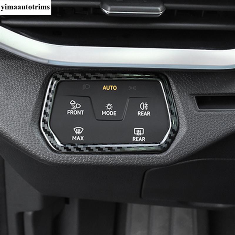 Head Lamp / Water Cup / Rear Trunk Button / Central Air AC Outlet Vents Trim Accessories For VW Volkswagen ID.4 ID4  - 2025