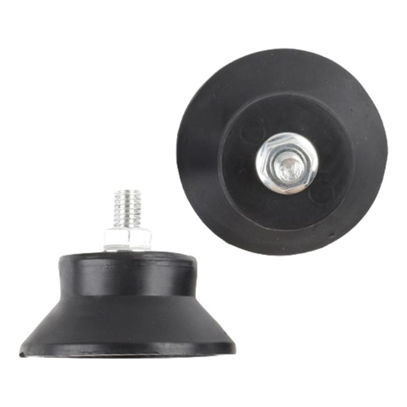 4Pieces Rubber Anti Vibration Pad Noise Dampening Feet for Sturdy Equipment Easy Installation Protective Designs