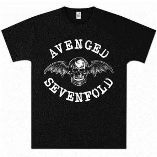 Avenged Sevenfold Classic Deathbat T-shirt A7X Band Tshirt XXXL