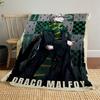1pc Slytherin House Green Robe Wand Outdoor Flannel Throw Blanket All Season Soft Warmth,Home Decor 1031249
