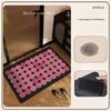 High-end Retro Printed Carpet Diatomaceous Earth Mat Bathroom Mat Water Absorbent Quick-drying Non-slip Mat