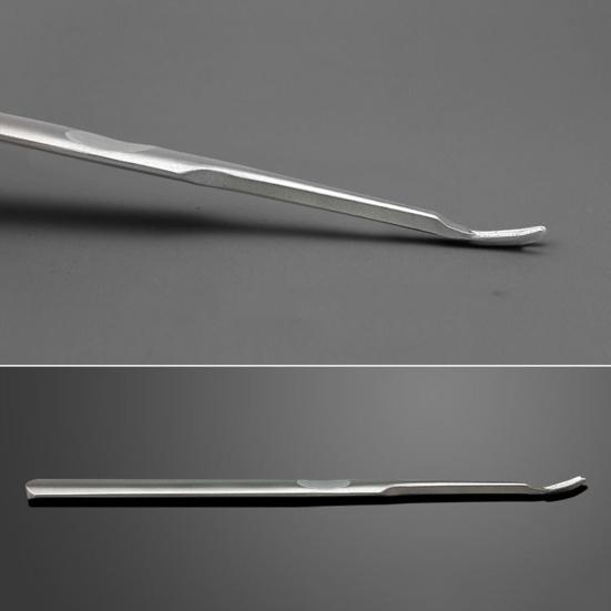 Portable Cuticle Pusher Remover Nail Art Manicure Trimmer Stainless Steel Tool