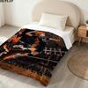 Haikyu Anime Print Flannel Blanket High Quality Warm Comfortable Cover for All Seasons Perfect for Gifts Home Decor