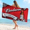 HEISS B-Budweiser Mikrofaser Strandtuch Saugfähig Schnelltrocknend Weich Yoga Schwimmen Resort Bergsteigen Handtuch