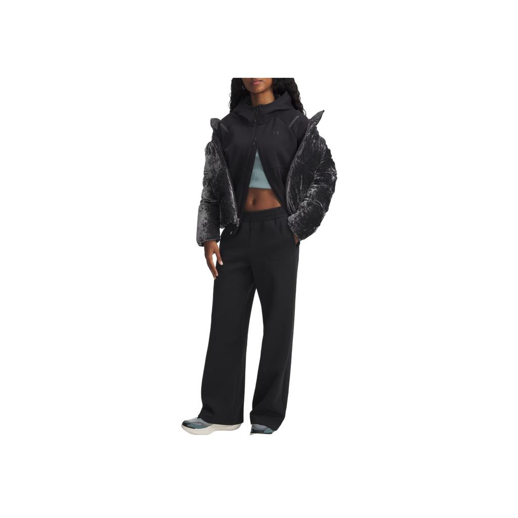 Under Armour Unstoppable Fleece Fashionable Simple Trendy Casual Pants Women Bottoms 6007028-001
