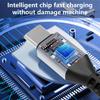 100/240W USB C Cable Nylon Braided Fast Charging Cord USB C To USB C Cable Charging Cord Support Charging Sync 480mbps