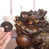 Attracting Wealth Golden Toad Ornament Three-legged Cicada Shop Toad Opening Office Living Room Decor