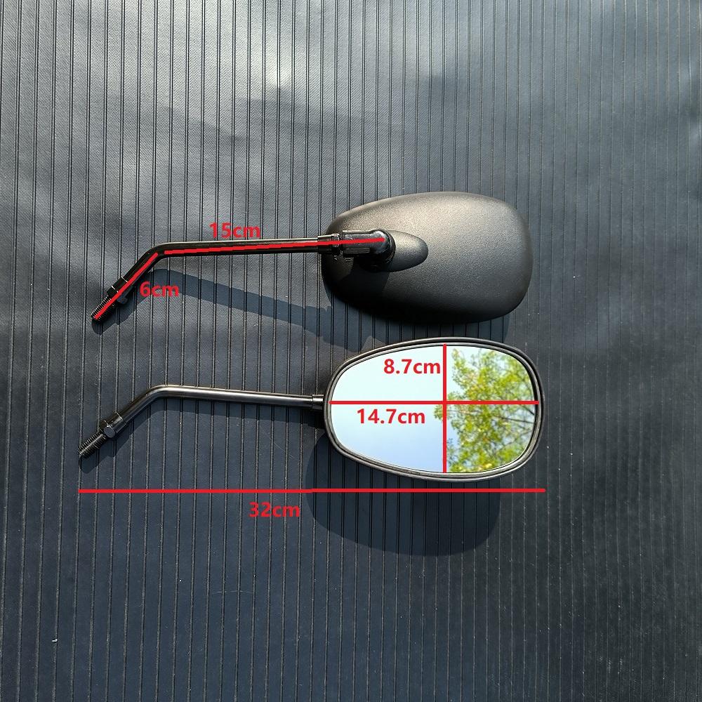 Pro Suzuki Bandit 1200 1250S Intruder 1400 1500 10mm Motocykl zpětné zrcátko Pro Kawasaki Vulcan 1500 1600 1700 2000