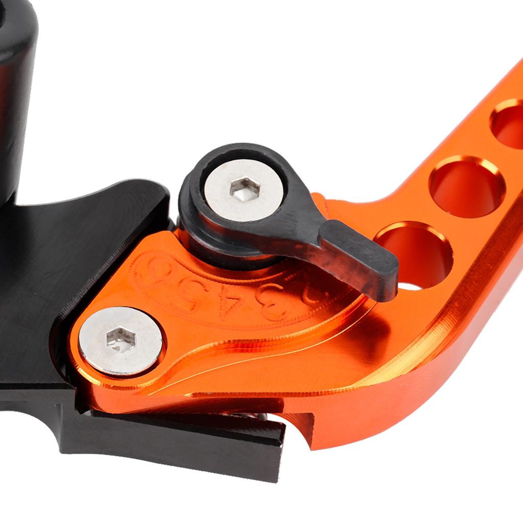 2Pcs Motorcycle Handlebar Master 22mm Motorcycle Brake Master Cylinder Reservoir Levers Adjustable Hand Lever For Motorcycle