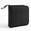 Oxford Cloth 40-tablet CDs Capacity Auto Disc Holder Water Resistant and Wear Resistant for Quickly Access During Drive
