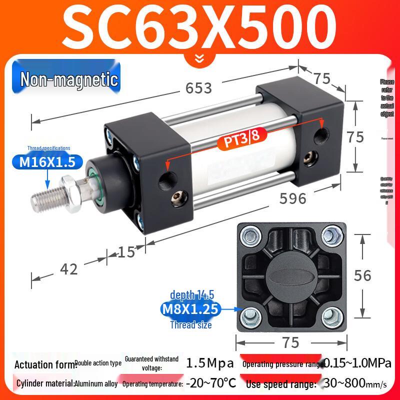 Tuofang Standard Pneumatic Cylinder