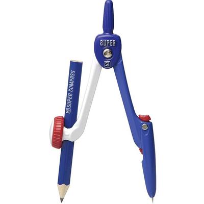 Sonic Super Compass Hari-in-Pass Pencil, Blue, SK-654-B