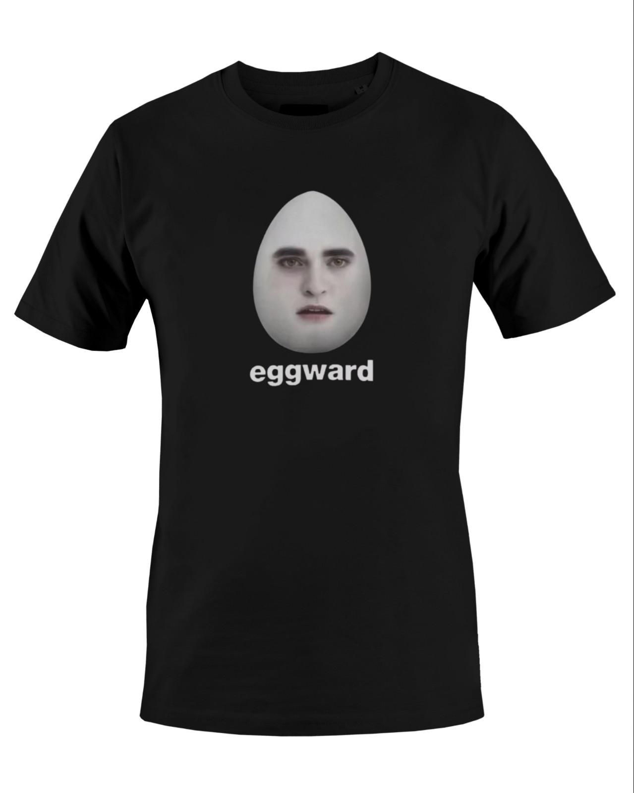 Hot Twilight Eggward Funny Meme Graphic Print Mens T-Shirt L
