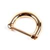 Metal D Ring Buckle Shackle Clasp For Leather Craft Bag Strap Belt Handle