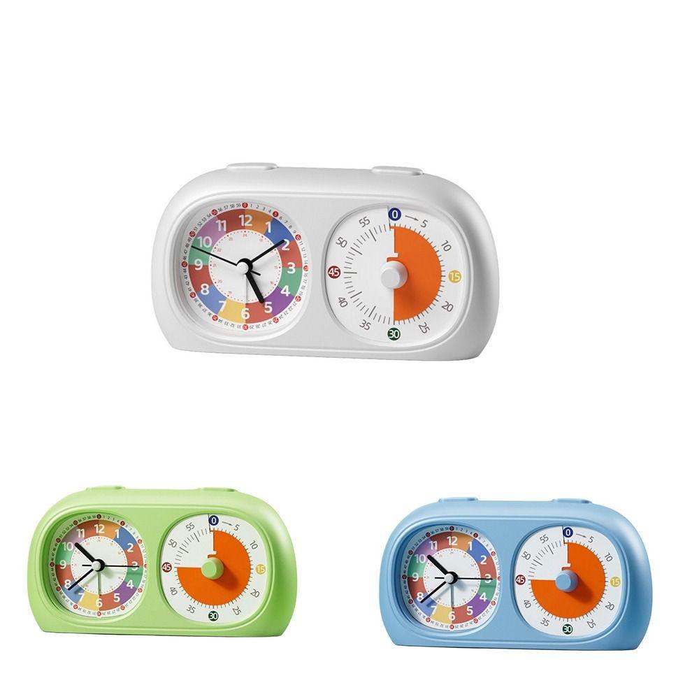 Timer Visivo a Doppio Schermo da 60 Minuti Timer Promemoria Timer da Cucina Apprendimento per Bambini