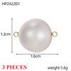 3PCS/LOT CARLIDANA Handmade Gold Plated Stainless Steel Charms, Sun Star Flower Butterfly Pendants for Bracelet Necklace Making