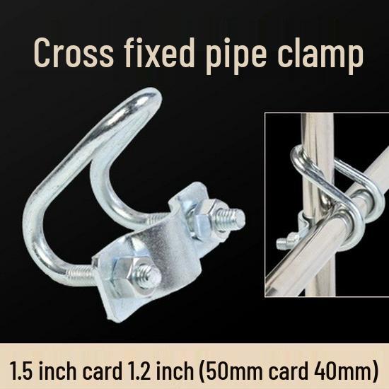 Stainless Steel Double U-Shaped Clamp for Delivery Bed/Galvanized Greenhouse Hose Tube Fastener