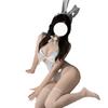 Erotic lingerie os bunny uniform seduction rabbit ears sexy seduction bow sweet cosplay woman