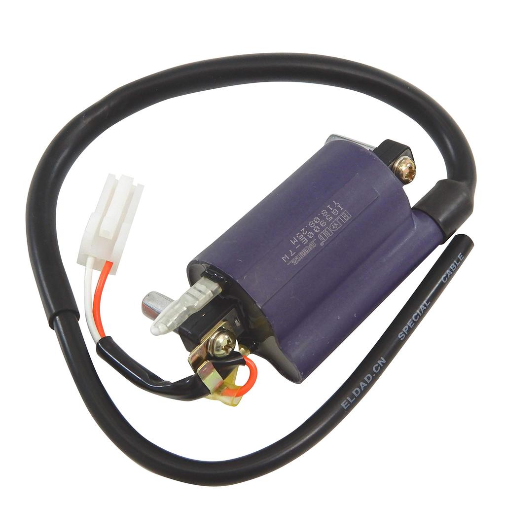 ELDAD Ignition Coil, Point Ignition, Point Type, GS400, GSX250E, GX250, CB250, Z250FT, Old Car, General Purpose Motorcycle