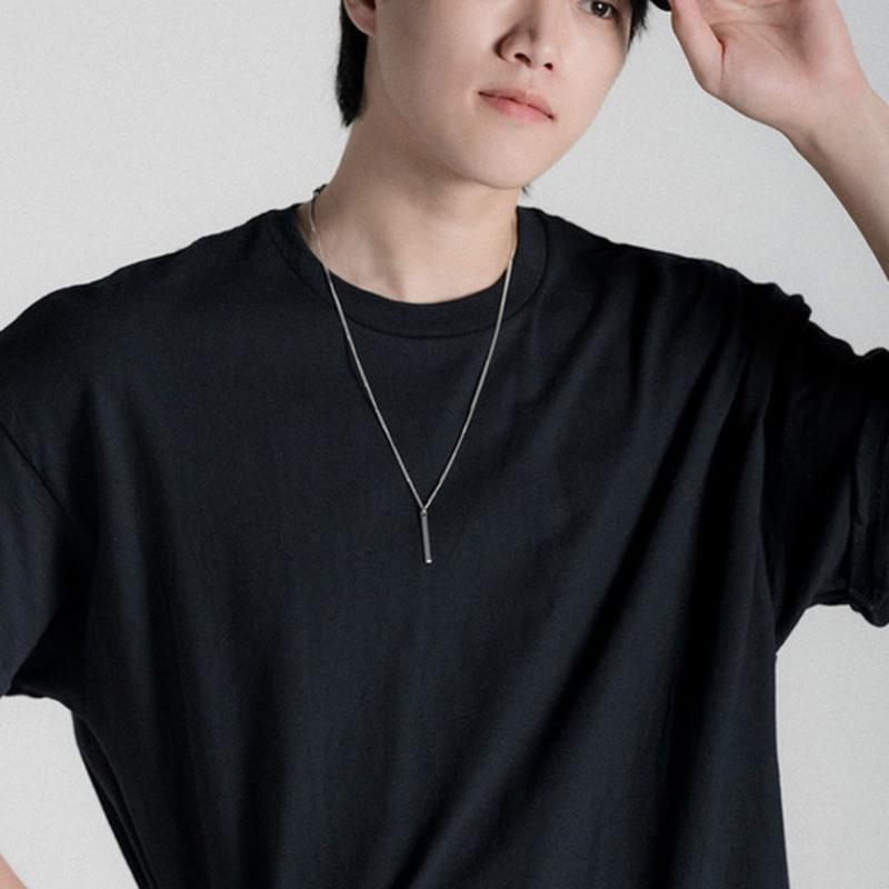 BICYCLE TROPHY S.S chain necklace 19 (long pendant / all surgical steel)