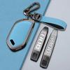 Interior Mouldings Zinc alloy + leather car key case cover for Kia Ceed ProCeed GT Niro K5 DLS Optima Seltos Cadenza K7 K8 XCeed