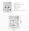KADS New 16 Designs Chinese Fashion Ocean Nail Stamp Plate Lotus Snake Dragonfly Mixed Pattern Nail Art Tools Stamping Template Stencil Plate