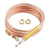 M8 Thermocouple Common Thread Probe 60/90/120/150cm For Gas Burners Fireplaces BBQ Heating Equipment Accessories