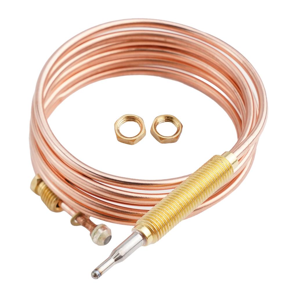 M8 Thermocouple Common Thread Probe 60/90/120/150cm For Gas Burners Fireplaces BBQ Heating Equipment Accessories