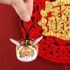 Cartoon Model Flying Tiger Keyring Flying Tiger Flying Tiger Pendant  New Year Gift