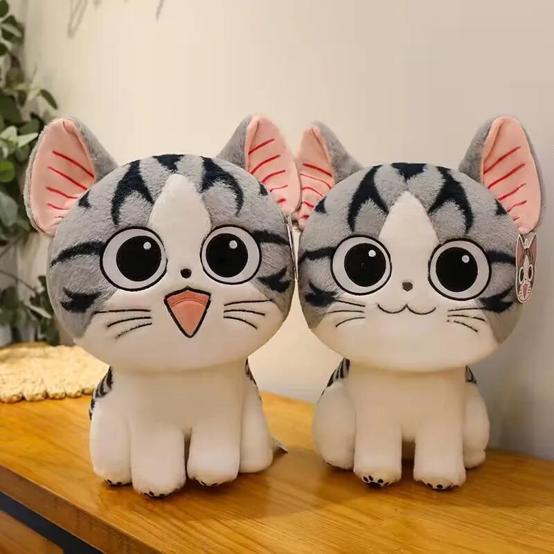 Anime Sweet Cat Plush Doll Stuffed Animals Kids Toys 35CM