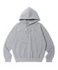 Youhee Ribbon Hoodie Melange Gray