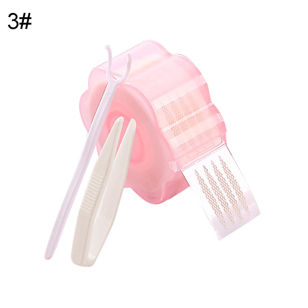 Life Beauty 360 stk Blomster øyelokk selvklebende blonder dobbel form klistremerker Tape Lady Tool