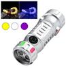 600 Lumens Mini Powerful Led Flashlight Built In Battery 3 Modes Usb Rechargeable Flash Light Torch Lamp Flashlights