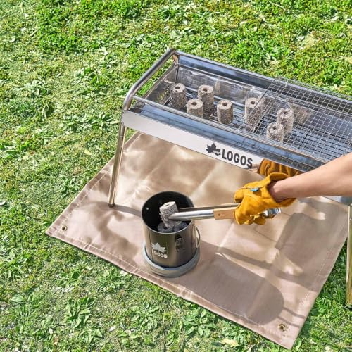 LOGOS Buckle Fire Extinguisher 81063126 Eco-Friendly Reusable Charcoal Fire Extinguisher for Camping and Outdoors