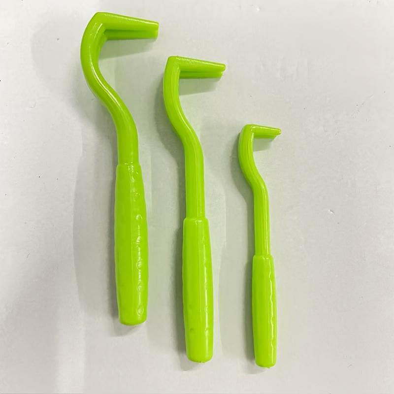 3pcs Pet Tick Removal Tool, Flea Removal Hook, Pet Grappling Hook, Cat and Dog Tick Removal Tool Beauty and Hair Cleaning Tools