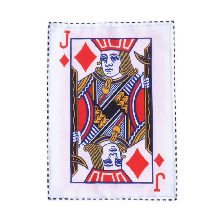 Dog Chewing Toy Poker Shape Pet Dog Snuffle Toy Encouraging Foraging Skill